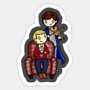Sherlock and John Sticker